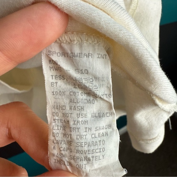 Moschino Long Sleeve Tee with Masterpiece Design - Picture 6 of 10